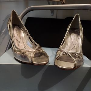 Silver Antonio Melani high heels